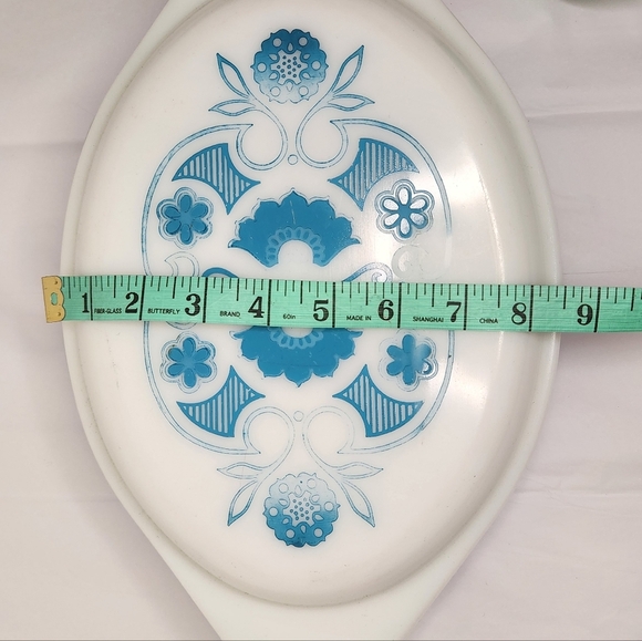 Vintage Horizon Blue Pyrex Dish - Picture 10 of 14